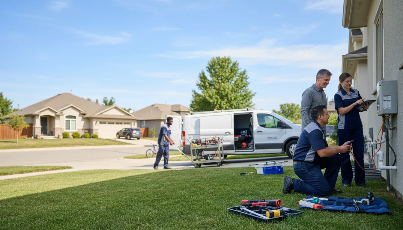 Tankless water heater service in Middleburg, NC